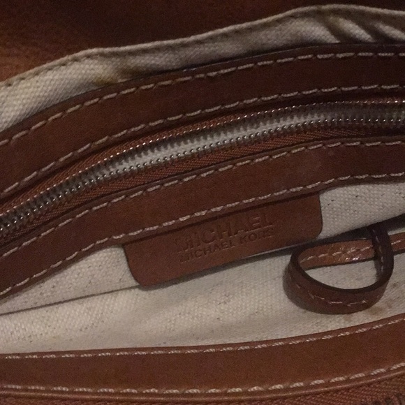 Michael by Michael Kors Brown and Teal Purse - Picture 6 of 8